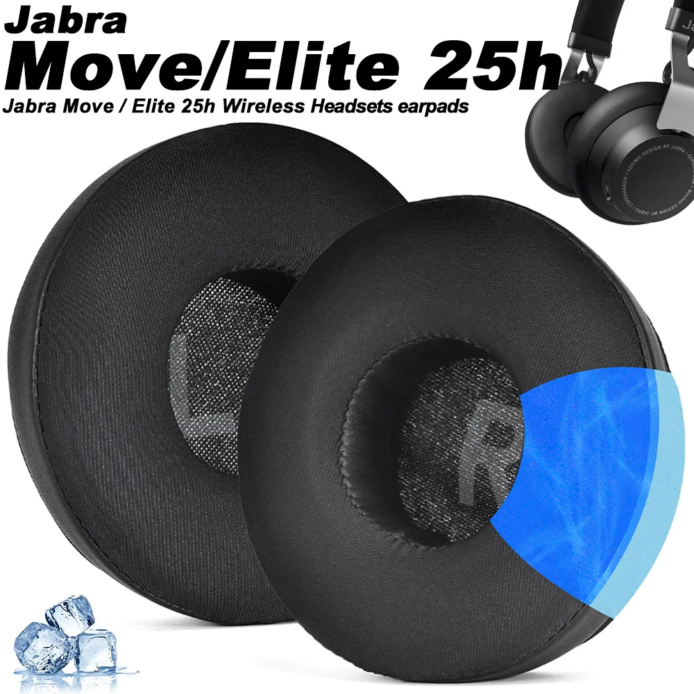 Premium Replacement Earphone Pads - Soft Mesh Memory Foam Protein Earpads Earmuffs