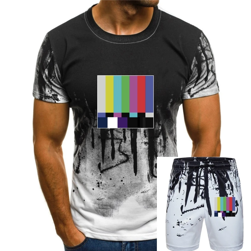 

Футболка из натурального хлопка с круглым вырезом в стиле ретро