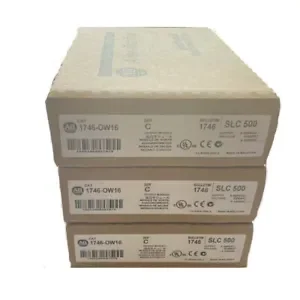 

Allen-Bradley 1746-OW16 SLC500 Ser C Output Module 1746OW16 NEW Factory Sealed