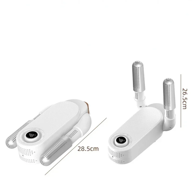 EU/US/UK Multifunctional Folding Household Dryer Portable Electric Intelligent Multi Level Timing Warm Wind Speed Dry Shoe Dryer 3