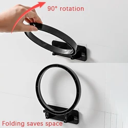 1PC 90 Degree Rotation Ball Rack Basketball Volleyball Soccer Display Holders On The Wall Ball Rack Football Display Rack