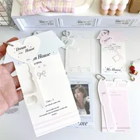 MINKYS Kawaii 30pcs/Pack Kpop Photocard Decorative Card Paper Photo Card Collection Gift Cards Tags School Stationery 2