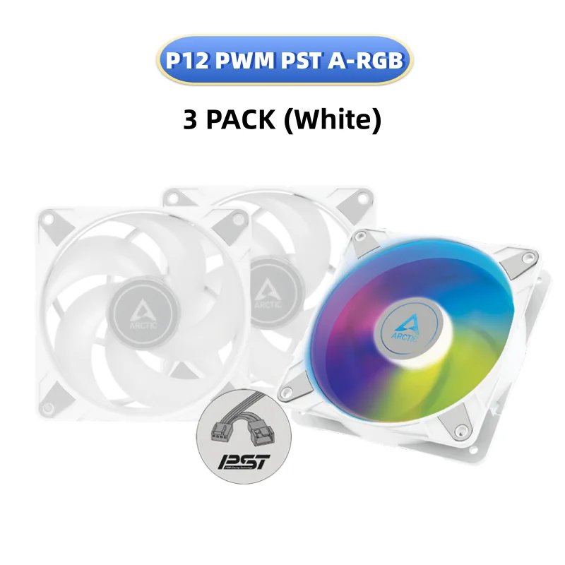 【未使用品】ARCTIC P12 Pro A-RGB 3個 未使用品】ARCTIC P12 Pro A-RGB 3個 - メルカリ