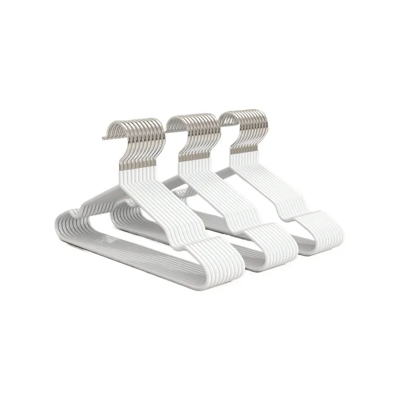 Non-Slip Felt Hangers - Extra Thick Velvet Coat with No-Snag Design, Space-Saving Closet Organizer for Delicate Clothing