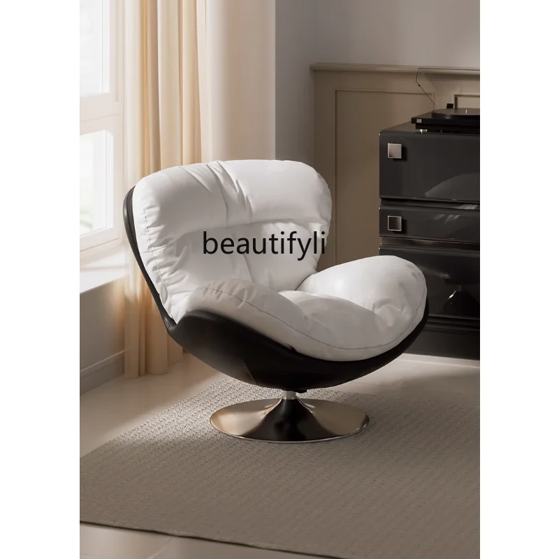 

Rotating Leisure Chair Snail Chair Designer Single Sofa Light Luxury Nordic Modern Minimalist Balcony Living Room sofa chair
