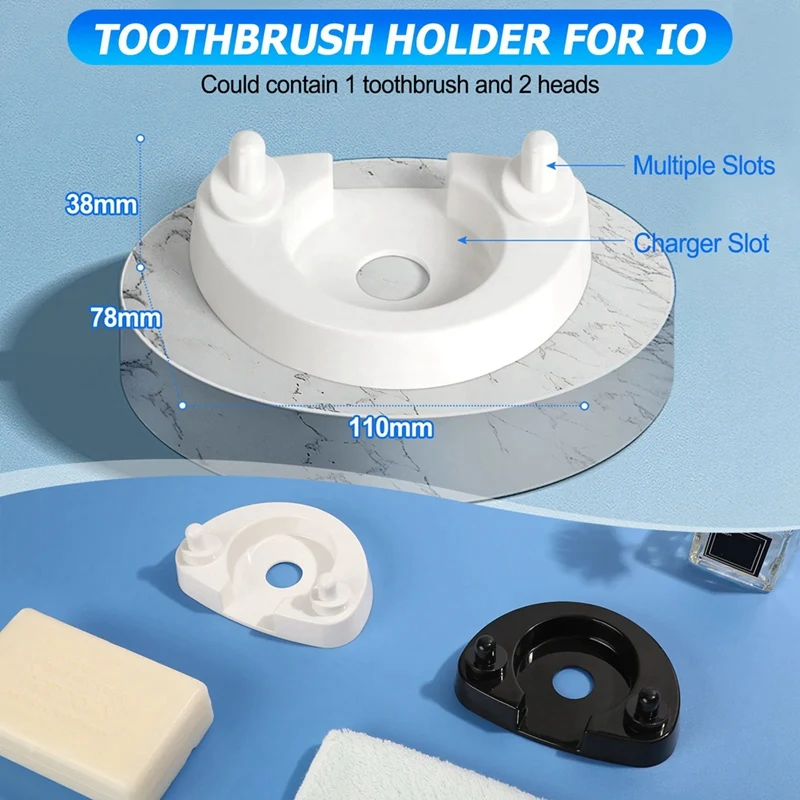 Toothbrush Holder For Oral-B IO Electric Toothbrush Stand Storage Rack Tooth Brush Head Holder Charing Rack toothbrush holder