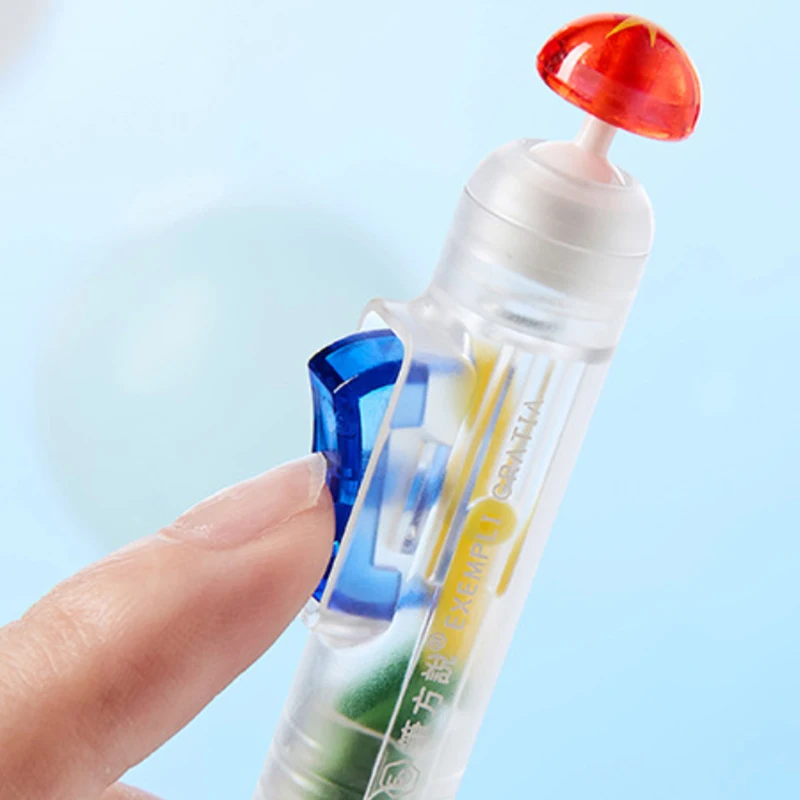 시험 준비용 릴렉스 스위치 펜 - 피젯 클리커 젤 펜 0.5mm 부드러운 필기감, 학생 및 사무실용 불안 완화 학습 도구