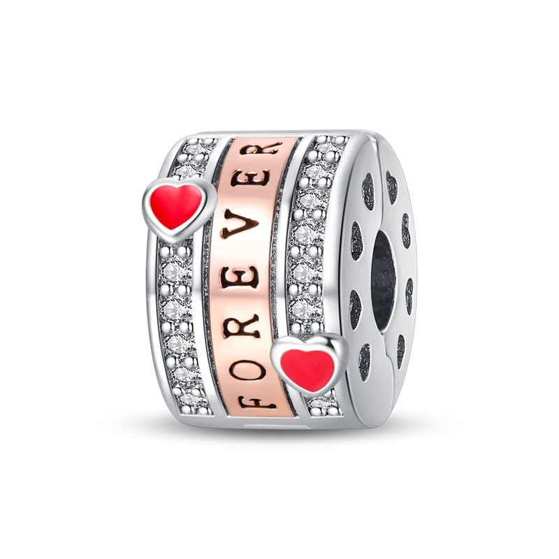 

Шармы-подвески из серебра 925 пробы с маленьким сердцем для браслетов Pandora