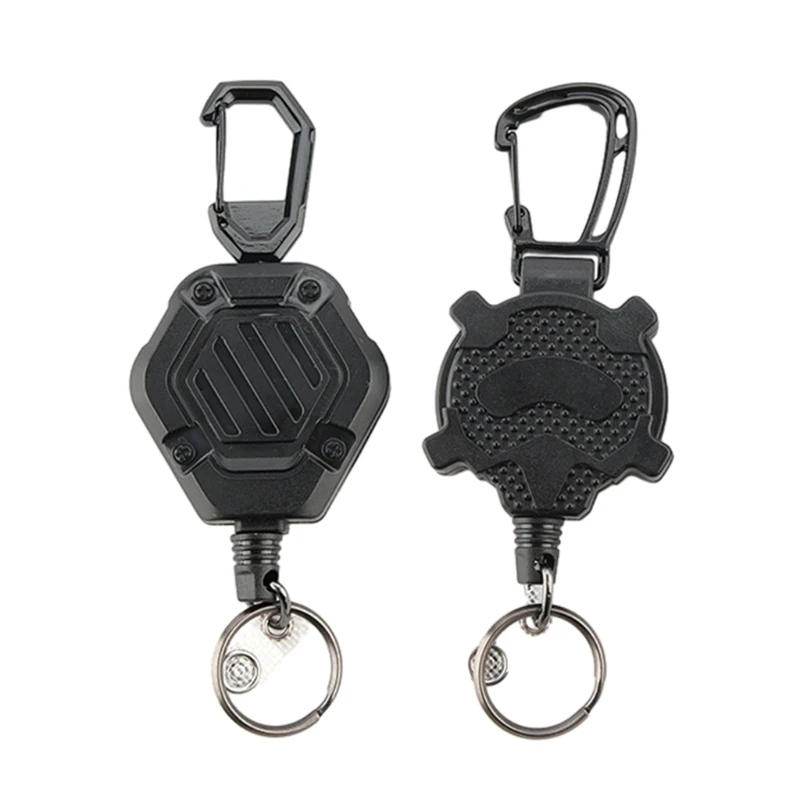 

Выдвижной держатель бейджа, брелоки со стальным шнуром, сверхмощные выдвижные брелки H58D