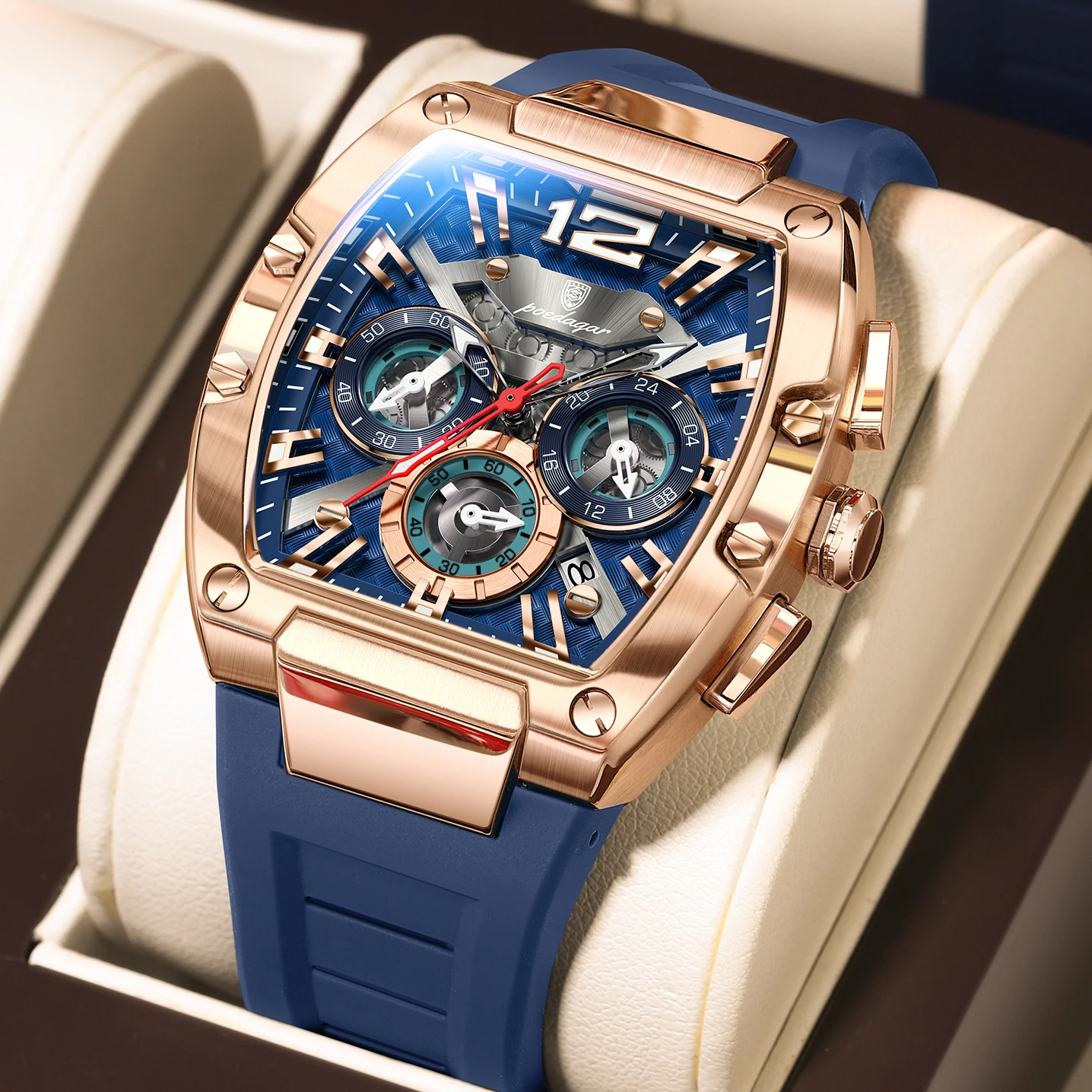 9051 RoseGold Blue