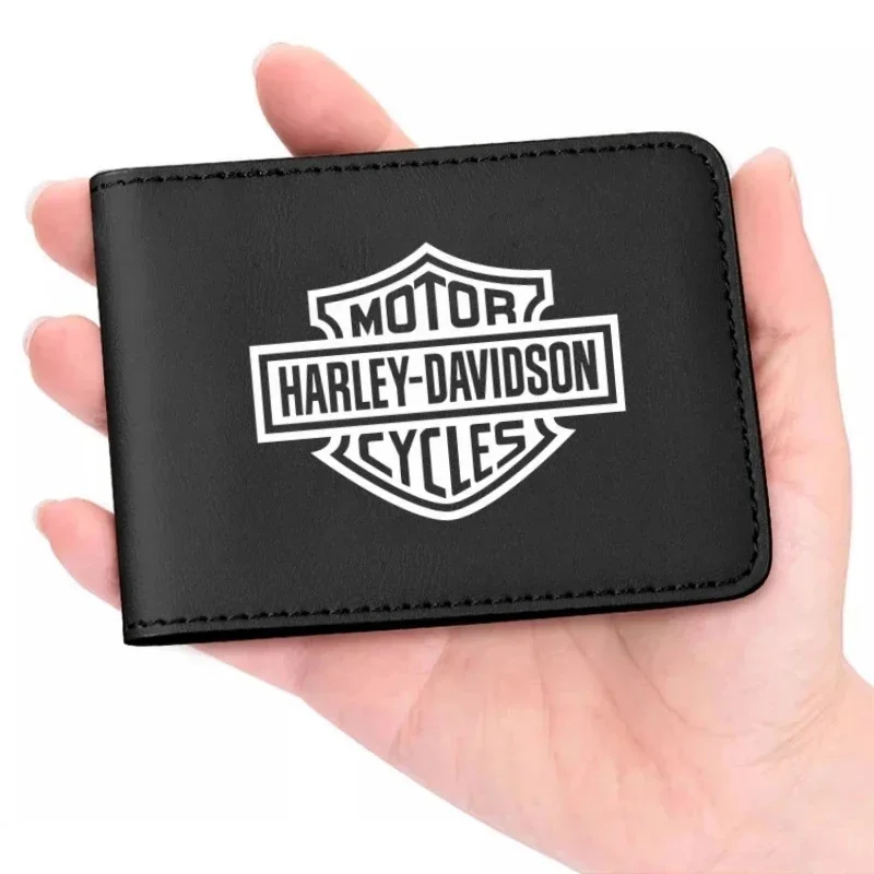 For Harley-Davidson Driver's License Case Car Driver License Cover Suede Car Driving Documents Case Credit Card Holder 3