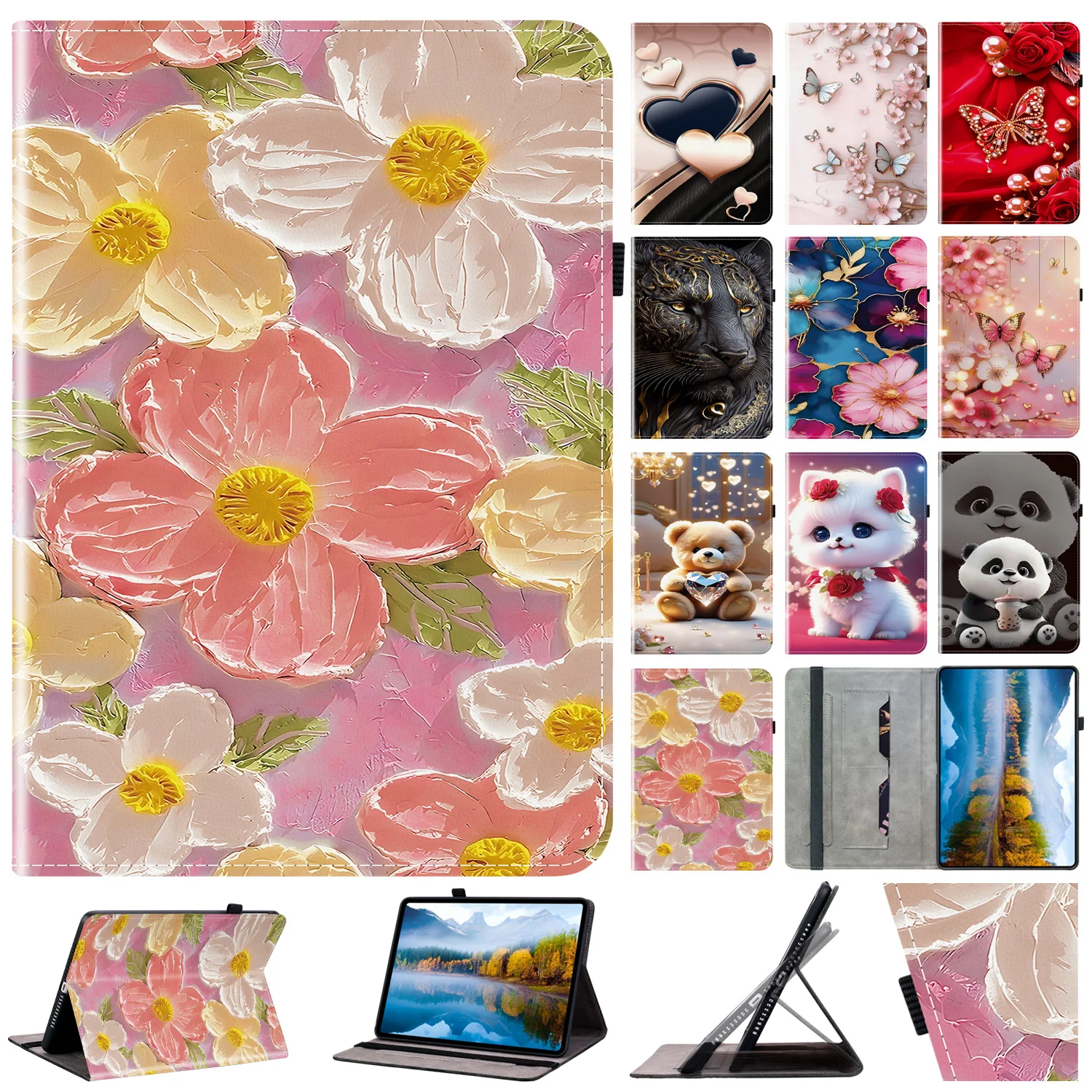 Premium Leather Tablet Cover - Sleek and Durable Protection