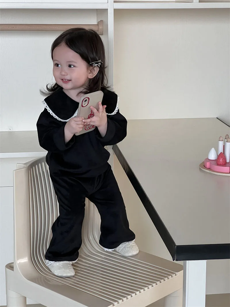 Cute Baby Girls Spring Clothes Set