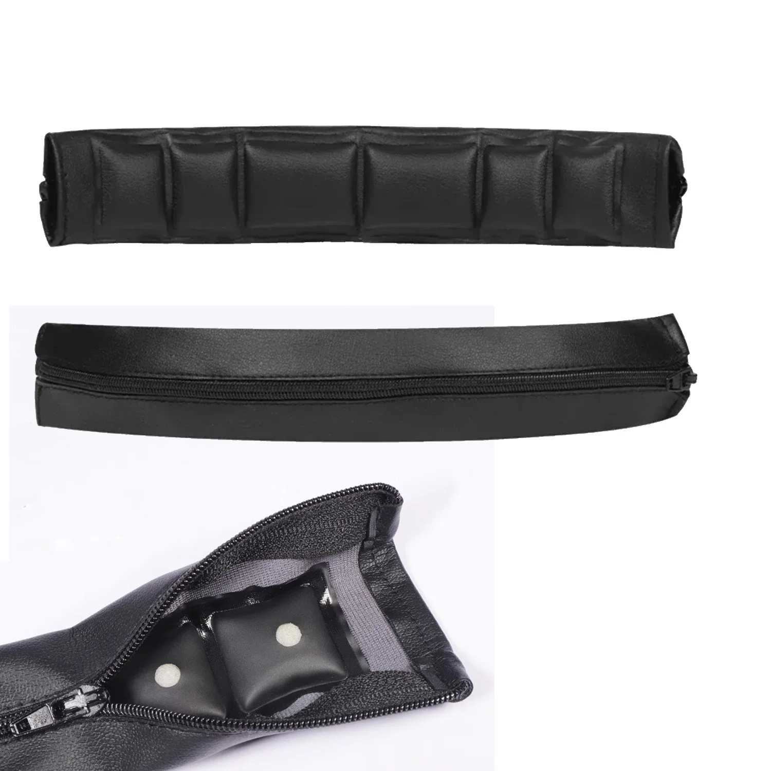 Zipper Headband for Sony MDR-1ADAC/ 1ABT/ 1AM2/ 1R/ 1RNC/ 1RBT/ 1A Headband Cover Pad Cushion Replacement Easy Installation