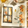 Mr. Paper, 4 Styles, 200cm/roll, Autumn Themed Floral Tape, Diary Scrapbook, Handmade Landscape Decoration Sticker Tape 6