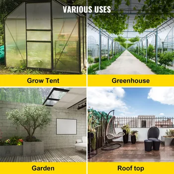 VEVOR Tomato Cages Plant Support Cages 3/5/6/10 Pack Square Steel 3.3 /3.8 FT Green for Garden Plant Care Soil & Accessories 2