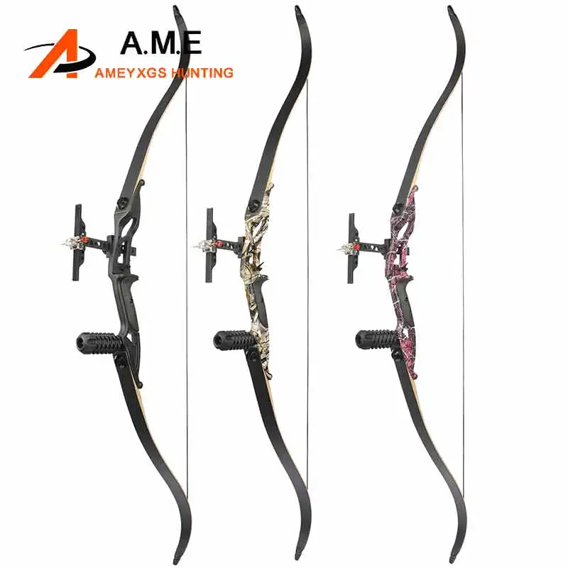 Takedown Huntrix Arco Ricurvo KESHES 62'' Smontabile - 15-50 Lb Per Destri E Mancini Arco Caccia Tiro - Foto 5