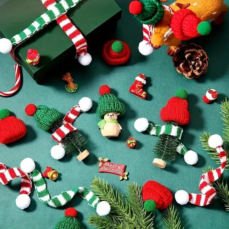 Mini Cashmere Knitting Hats DIY Craft Kit