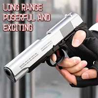 Automatic Colt 1911 Shell Ejection Gun Pistol Toy Guns. G18 Pistol Armas Children CS Shooting Weapons Gun Toy 1