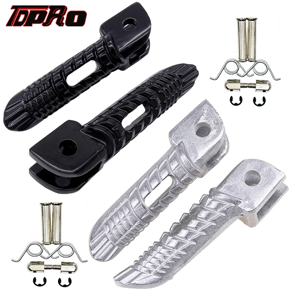 Motorcycle Front&Rear Footrests Motor Foot Pegs Pedal For Suzuki GSXR600 GSXR750 GSXR SV650 SV1000 GSXR1000 2001-2008 motorcycle accessories motorcycle footrests motorcycle foot pedals
