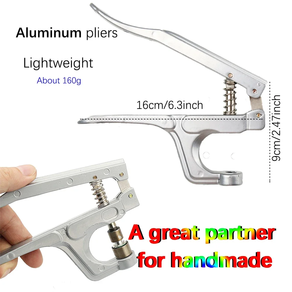 3-10mm Metal Eyelets Grommet Multifunctional Punching Tool DIY Round Rings for Shoes Scrapbooking Leather Craft Tools Kit