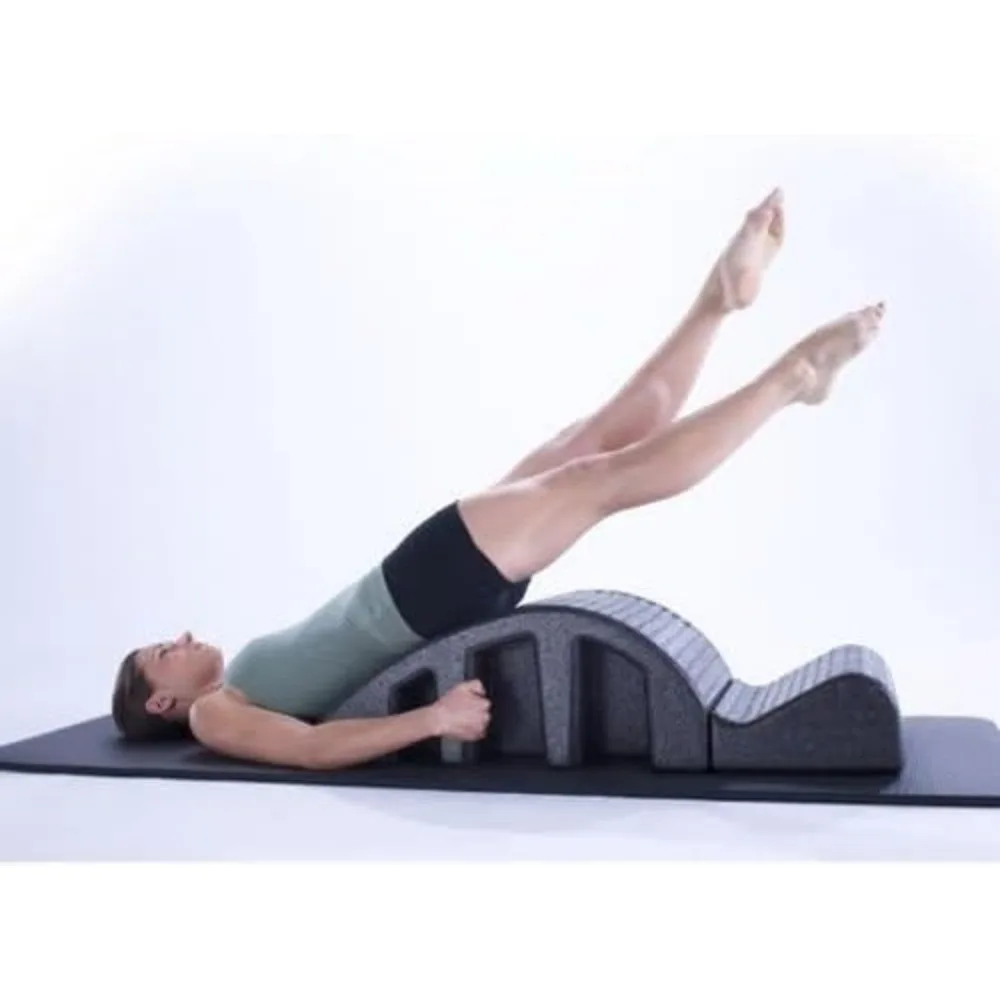 Pilates Arc, Step Barrel for Spine Exercises, Balance, Core Strengthening, and Stretching, Spine Corrector, Reformer Wedge 2