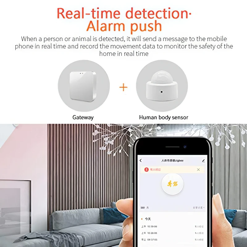 Рисунок 4 - Беспроводной инфракрасный датчик движения Tuya ZigBee