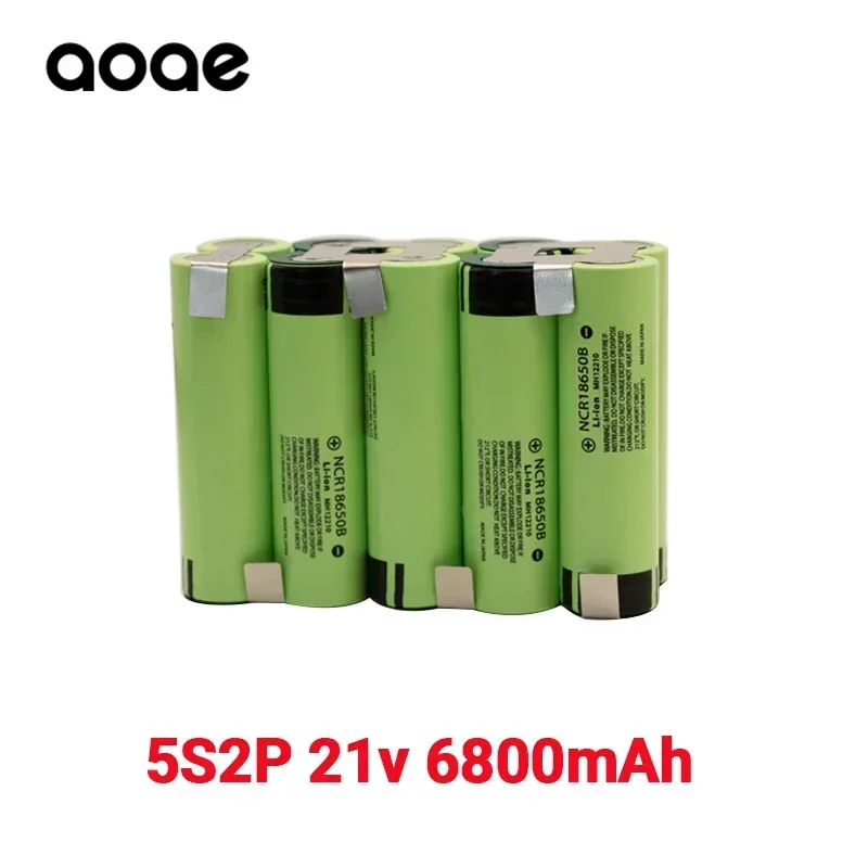 

100% NEW NCR18650B 12V 16.8V 21V Battery Pack （3400mAh-6800mAh） 20A Discharge Current for Shura Screwdriver Battery