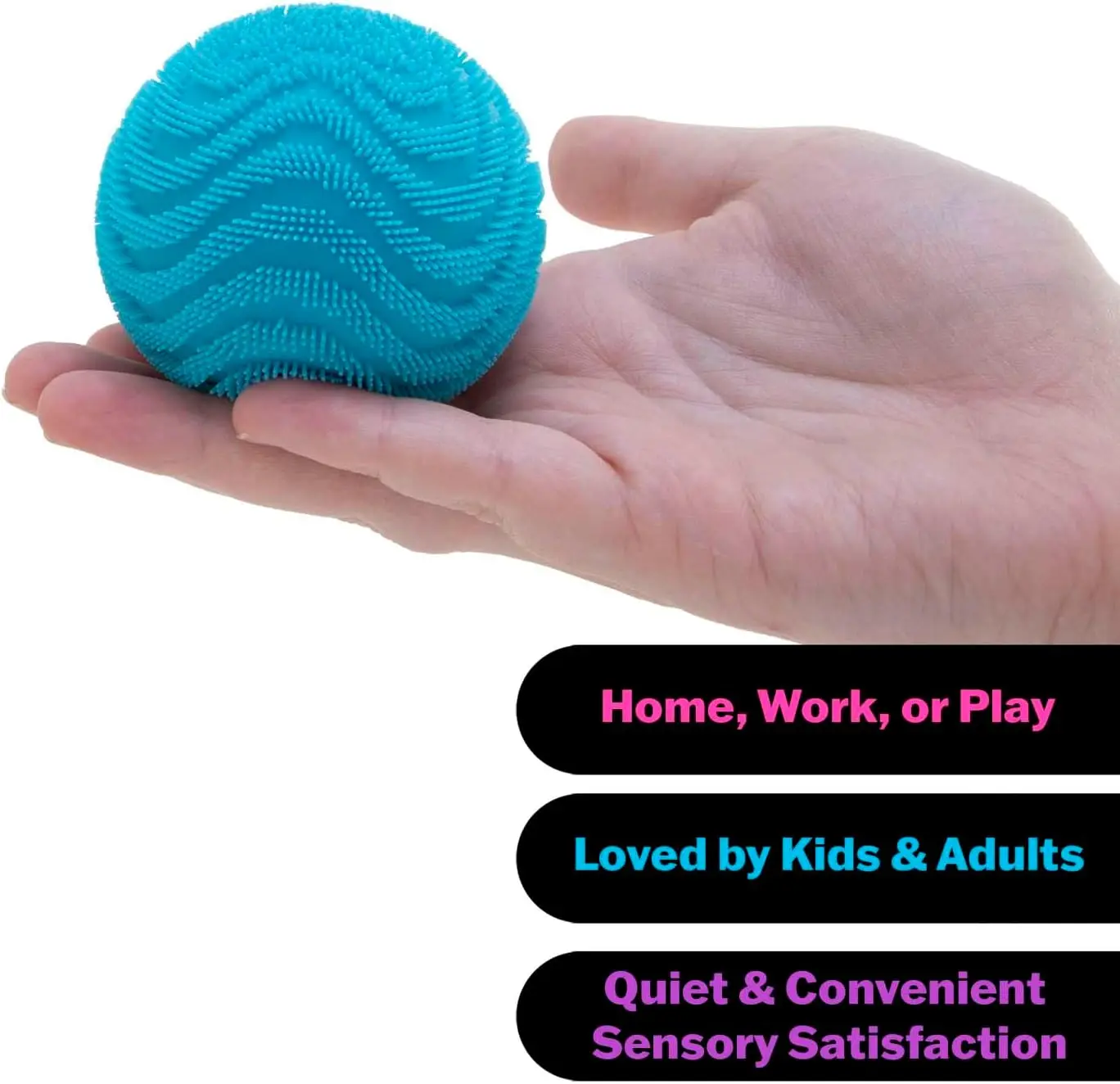 2026 Hoogwaardige Squishies Fuzz Wonder Waves Sensorisch Knijpspeelgoed met Textuur Stressverlichtende Fidgetbal voor Volwassenen Cadeau_voghion.com