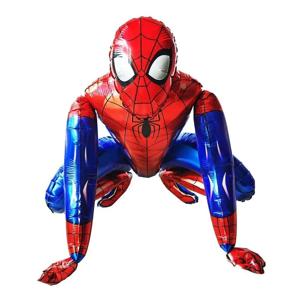 3D Spiderman Balloons Big 3D Spiderman Balloons For Birthday Iron Man Foil Balloon Hulk Boy Baby Shower Party Decor Superhero Children Inflatable Toy