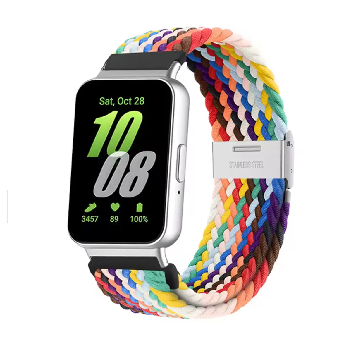 Universal Sports Nylon Braided Loop Band Replacement Strap Bracelet Accessory