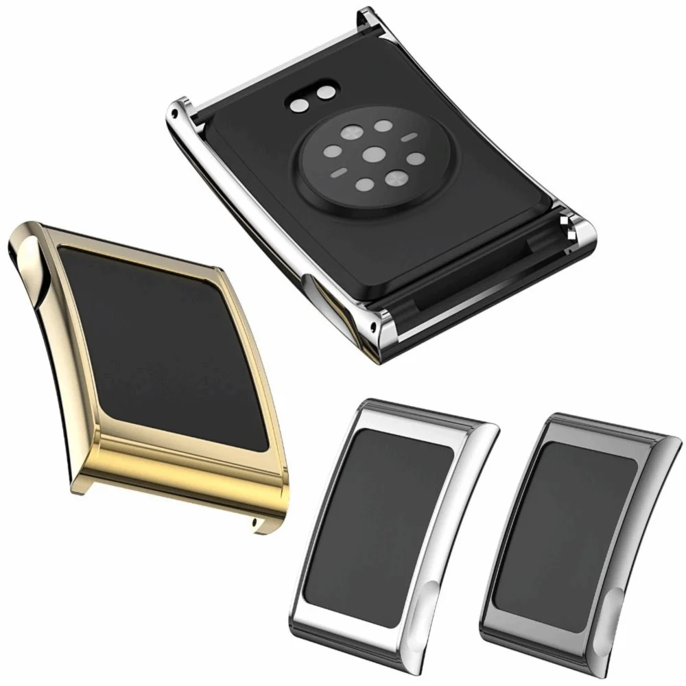 Premium Metal Frame Protective Watch Case - Shockproof Bumper Cover