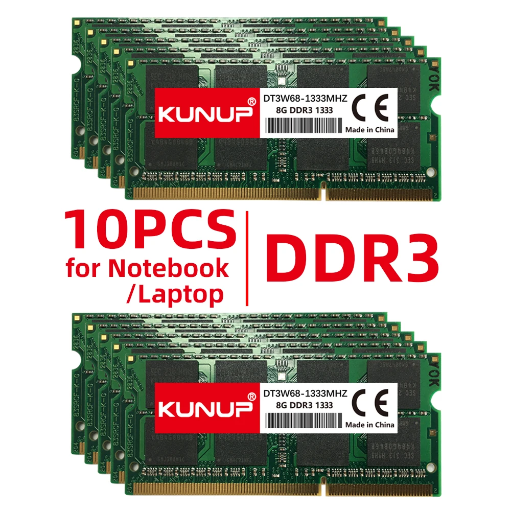 

Оперативная память DDR3 4 ГБ 8 ГБ 1333 МГц 1600 МГц для ноутбука