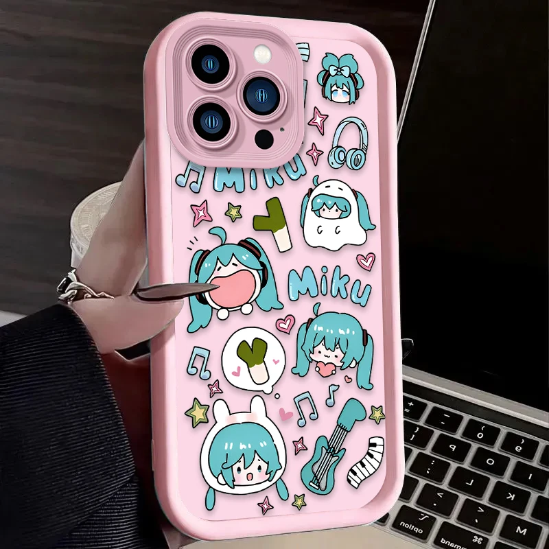 Enhanced Phone Case with H-Hastune M-Miku Design for Various Samsung Galaxy Models