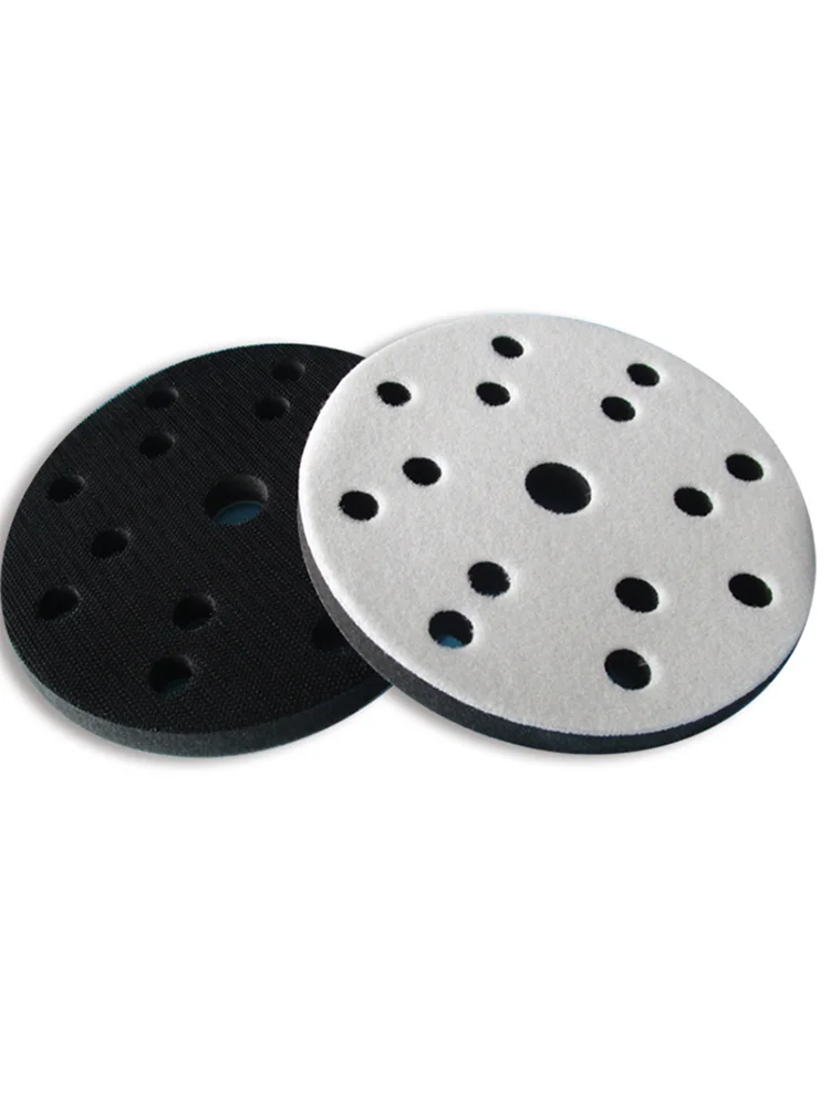 6 Zoll 15 Löcher Schnittstelle Schleifpad Schnittstellenpad 1 Stück 150 mm Durchmesser weicher Pufferschwamm Schnittstellenkissenpolster zum Schleifen – Detail 1