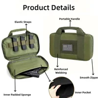 Tactical Gun Bag Airsoft Pistol Pouch Outdoor Sport Hunting Concealed Carry Portable Handgun Protection Case Hunting Accessories 2