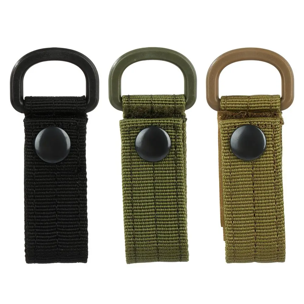 

Multifunctional Nylon WebbingPOM Hanging Buckle Carabiners Keychain Hang Buckle Strap Belt Clips Supplies Outdoor Sports Tools