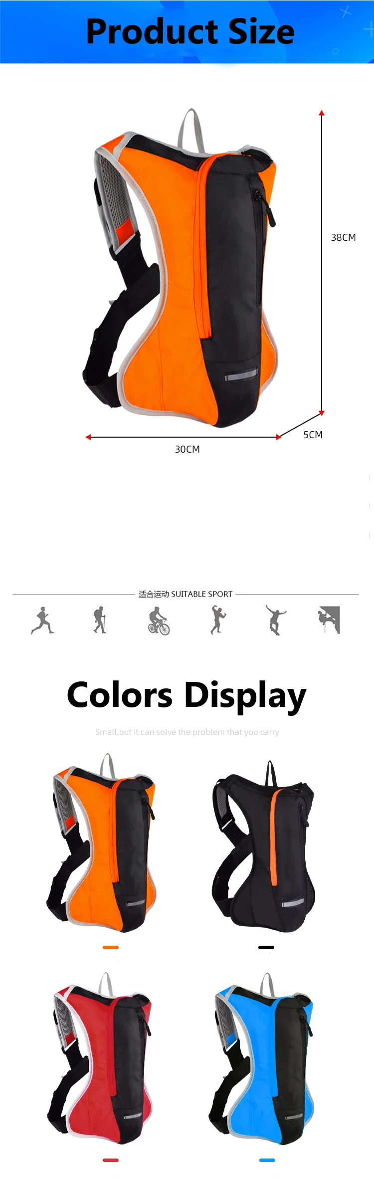 Outdoor Sports Backpack Image 3