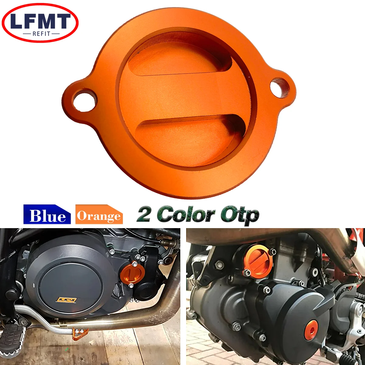 Motocross Billet Tappo Di Copertura Del Filtro Dell'Olio Per Ktm 450 500 Exc Sxf 690 990 1050 1190 1290 Smc Enduro Aadventure Duke Rc 125 200 390