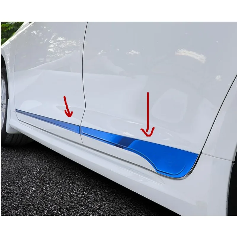 Fitfor2019202020212022ToyotaCorollaSedanDoorBodySideTrim