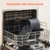 Air Fryer 5 Qt, Max 450F for Juicy Meat, Veggies, Frozen Food, Glass Touch Panel, 130+ In-App Recipes, Little to No Oil, 6