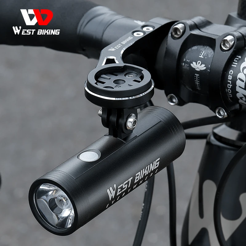 

WEST BIKING Bike Light USB Rechargeable LED Bicycle Lights 4500mAh MTB Flashlight Waterproof Headlight For Cycling Front Lamp