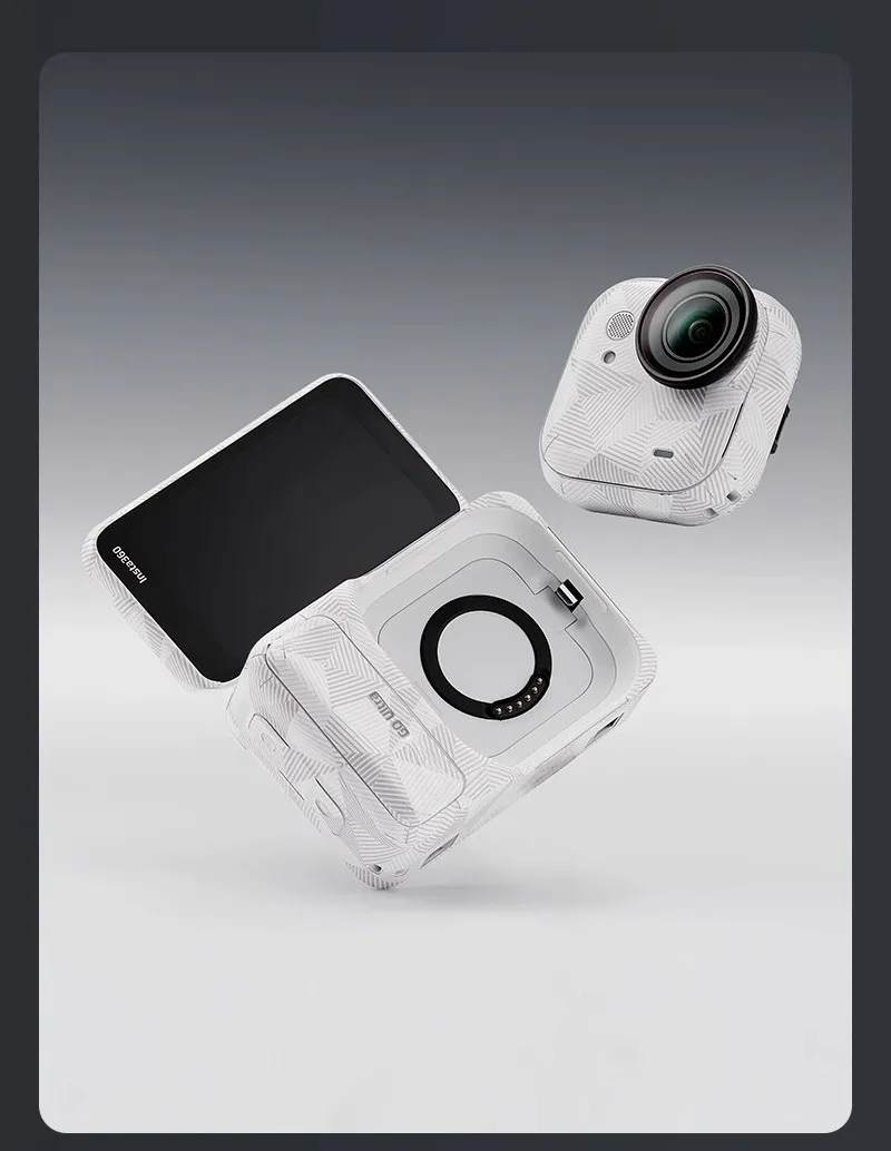 Insta360 GO 울트라 데칼 스킨 액션 카메라 비닐 랩 필름 보호 코트 Insta 360 GO 울트라 용 맞춤형 스티커