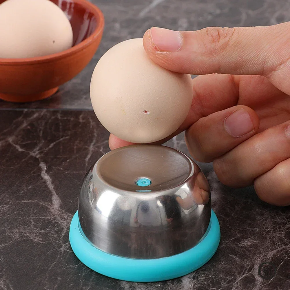 Egg Piercer Stainless Steel Needle Egg Hole Puncher Eggs Poacher Endurance Hole Seperater Bakery Kitchen Tool for Raw Eggs Image 3