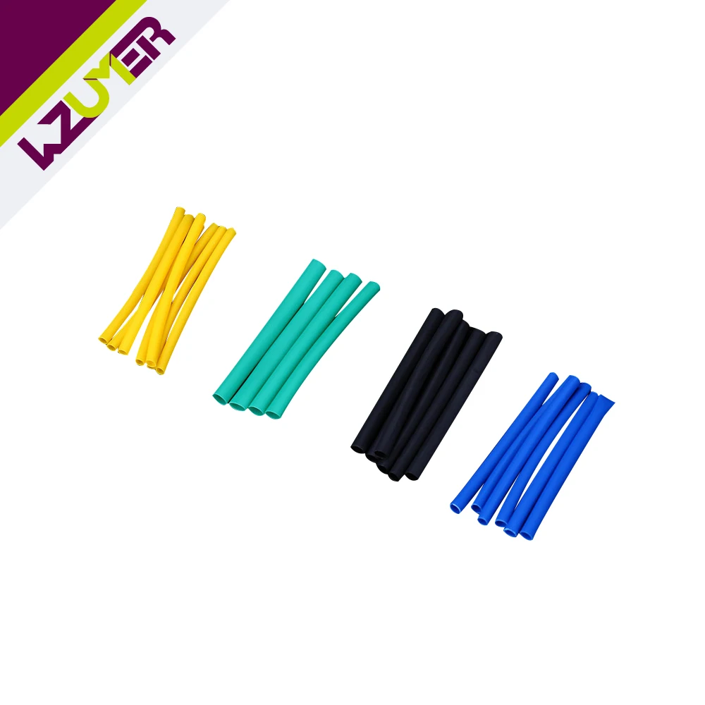 Set PE Shrinking Assorted Heat Shrink Tube Wire Cable Insulated Sleeving Tubing Set 2:1 24pcs rainbow color heat shrink tube kit shrinking assorted polyolefin insulation sleeving heat shrink tubing wire cable