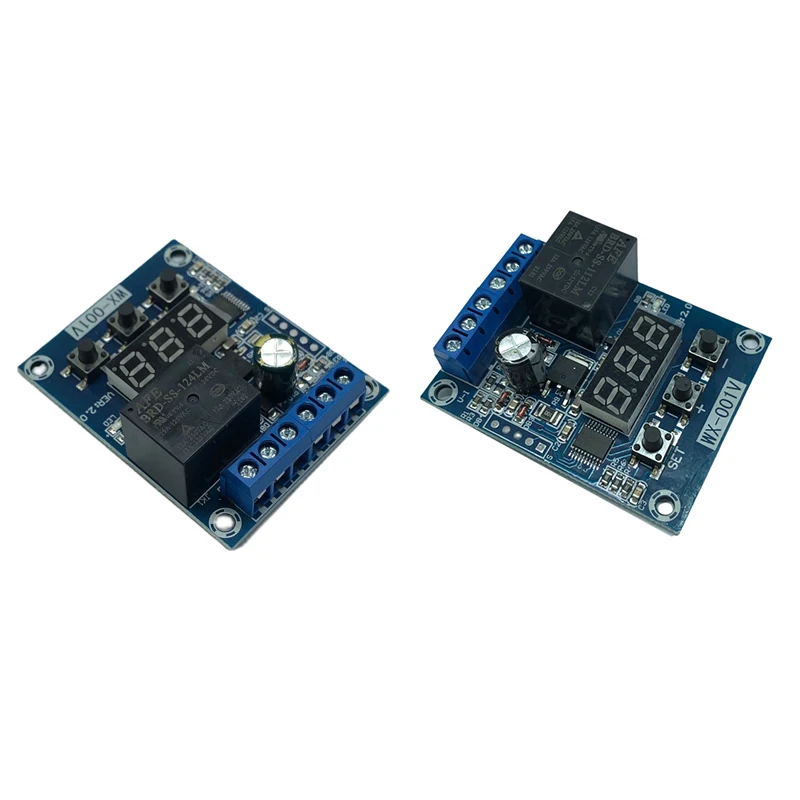 

LED Digital Relay Switch Control Board Relay Module Voltage Protection Detection Charging Discharge Monitor Module
