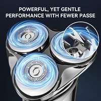 Kensen Replacement Shaver Head for S21 Electric Shaver Magnetic 3D Floating Blade for FK-379 Stainless Steel Razor Head For Men 2
