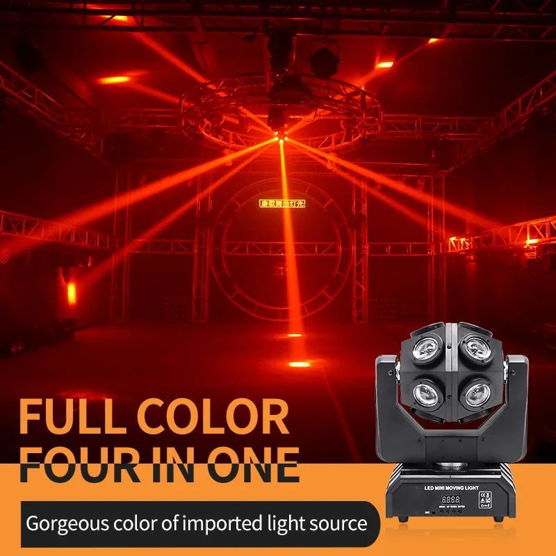 

12Pcs Led Moving Head Beam Light RGB Beam Moving Head Lights DMX DJ Stage Lighting Beam Projector Led Beam Strobe Light