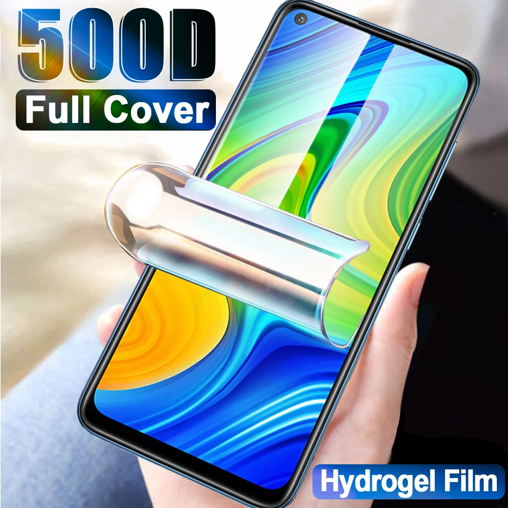 Гидрогелевая пленка для Xiaomi Redmi 8, 8A, 7, 7A, 6, 6A, 10X, K20, K30 Pro, полноэкранная защита для Redmi Note 8T, 8, 7, 6 Pro, защитная пленка