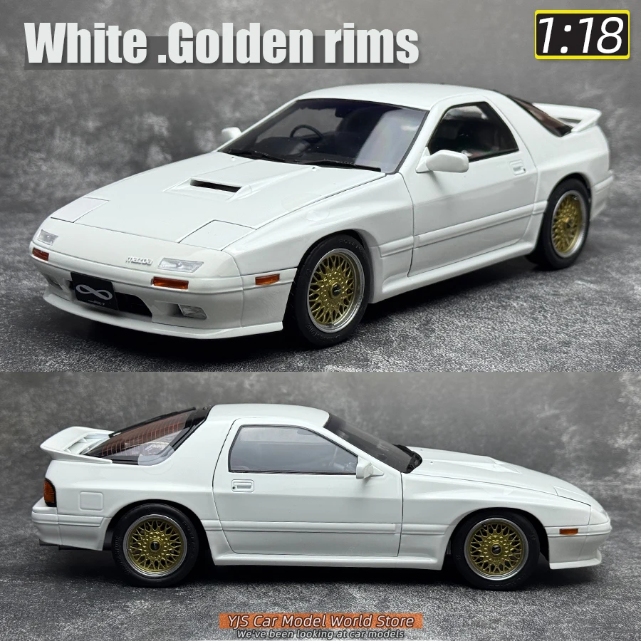 TOPART 1:18 for RX7 FC3S 1989 alloy model car model Send friends